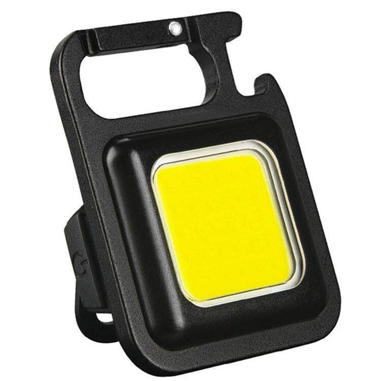 Lanterna de Buzunar Tip Breloc, 30 LEDURI, Incarcare Prin USB Tip C, Pentru Camping, Alpinism, Ciclism