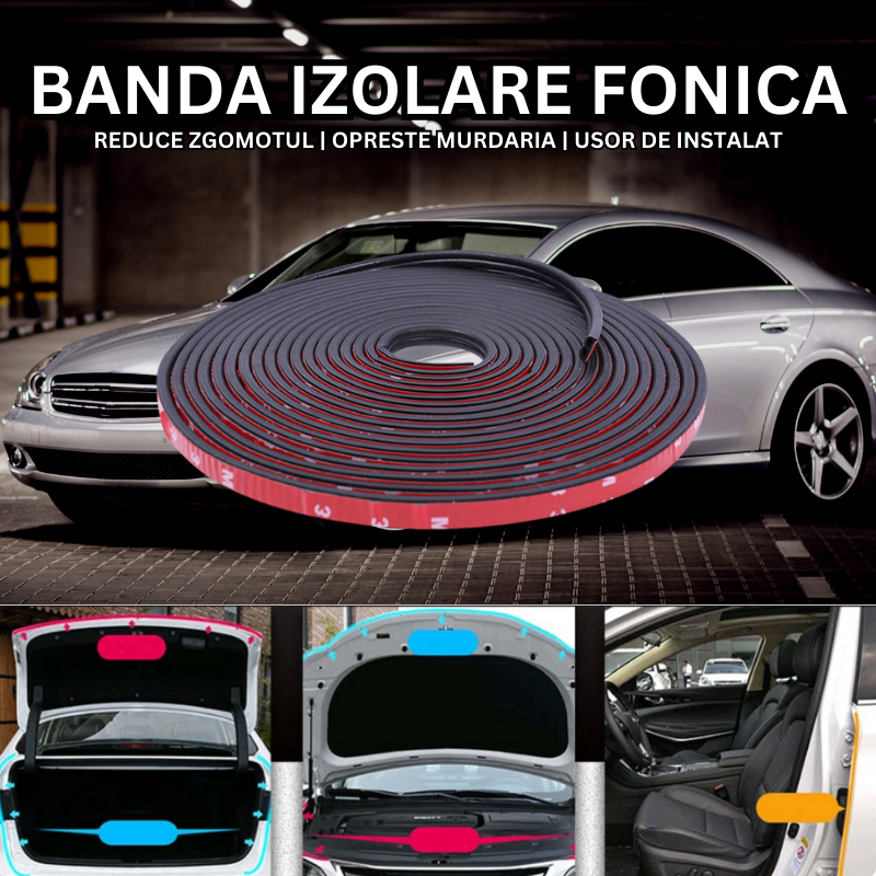 Banda Izolare Fonica Auto - 5m